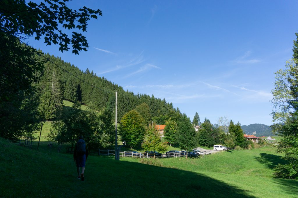 Parken Grauer Stein